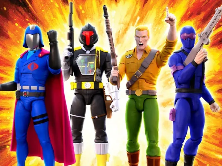 G.I. Joe ULTIMATES! Wave 1 Set of 4 Figures