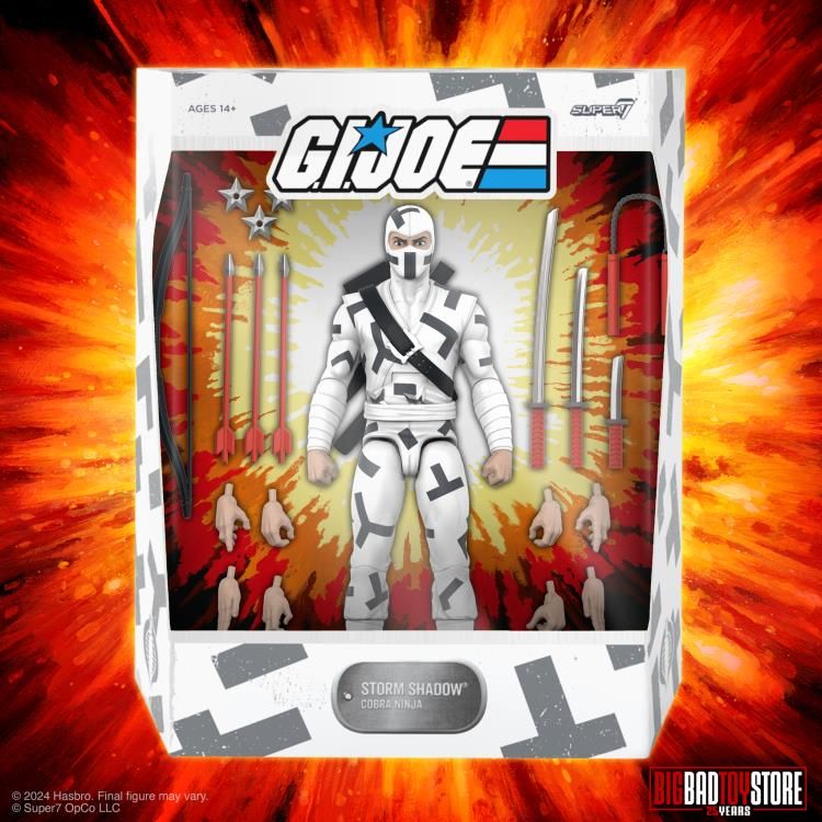 G.I. Joe ULTIMATES! Storm Shadow (Camouflage Ver.) Action Figure