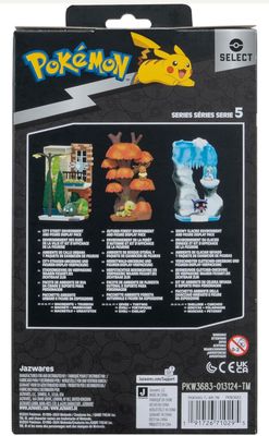 Jazwares Pokemon Autumn Forest Environment - 6-Inch Multi-Level Display Set