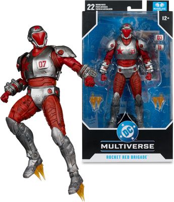 DC Multiverse Rocket Red Brigade (Justice League: Generation Lost) 7in Action Figure