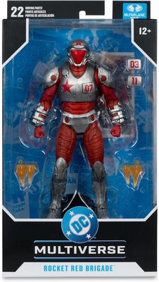 DC Multiverse Rocket Red Brigade (Justice League: Generation Lost) 7in Action Figure