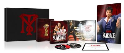 Scarface (1983) – Ultimate Collector's Edition IconART with SteelBook (4K Ultra HD + Blu-ray + Digital)