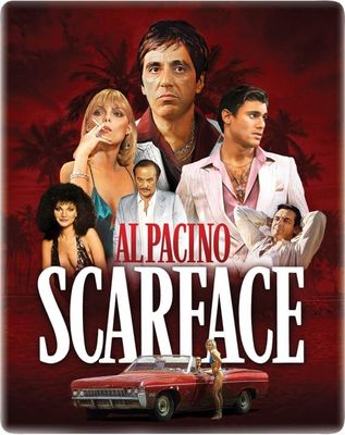Scarface (1983) – Ultimate Collector's Edition IconART with SteelBook (4K Ultra HD + Blu-ray + Digital)
