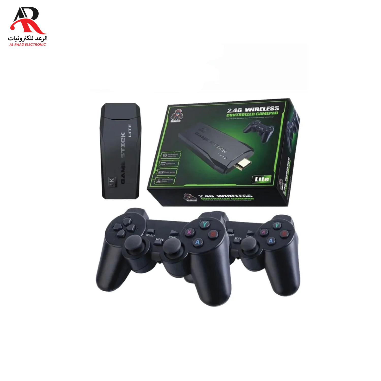 2.4G 4K وحدة تحكم لاسلكية Gamepad 10000 Games