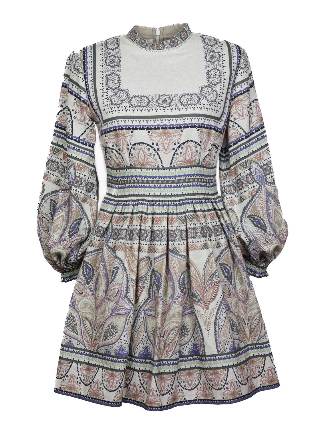 Paisley Cotton Summer Dress