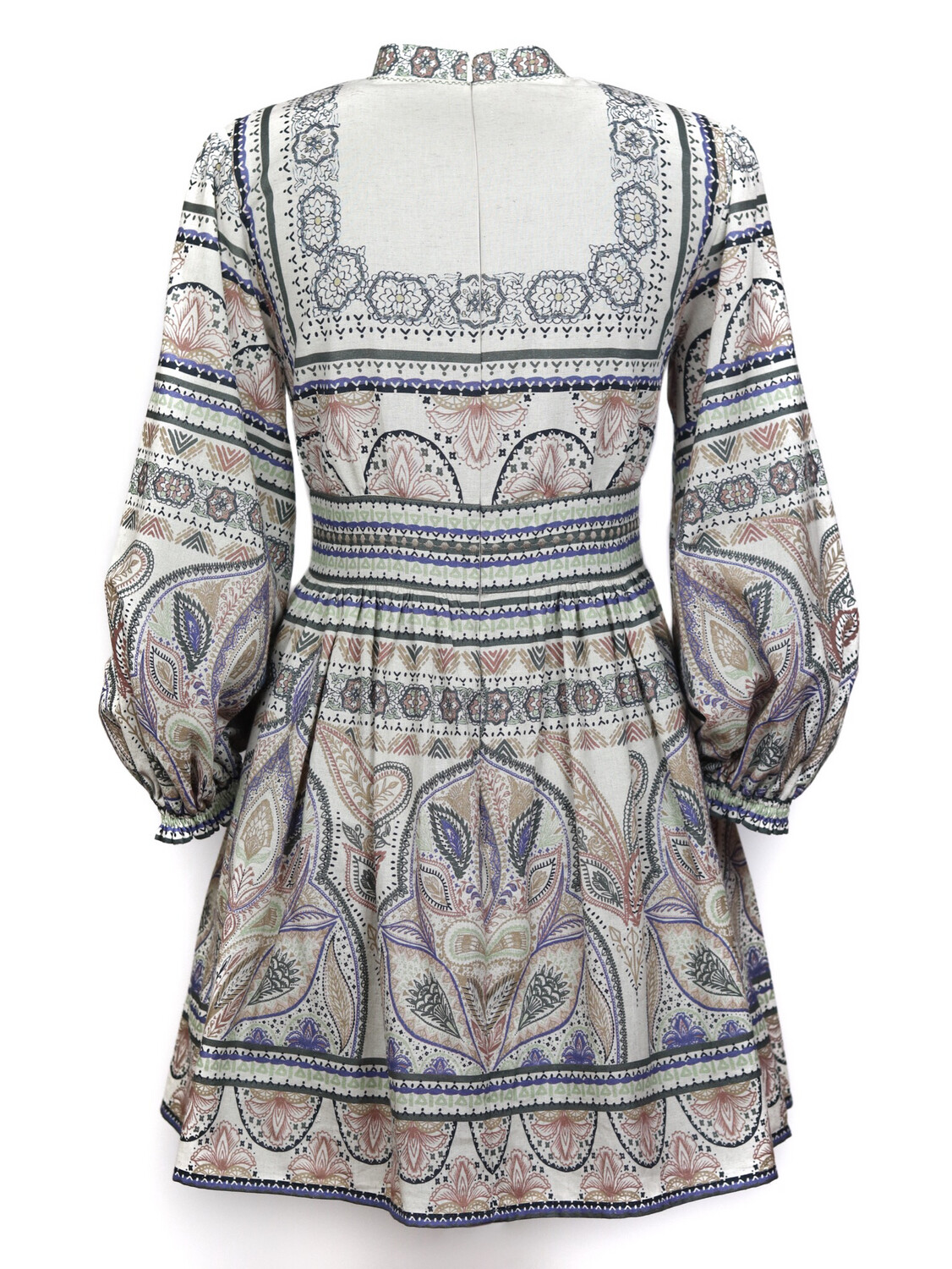 Paisley Cotton Summer Dress