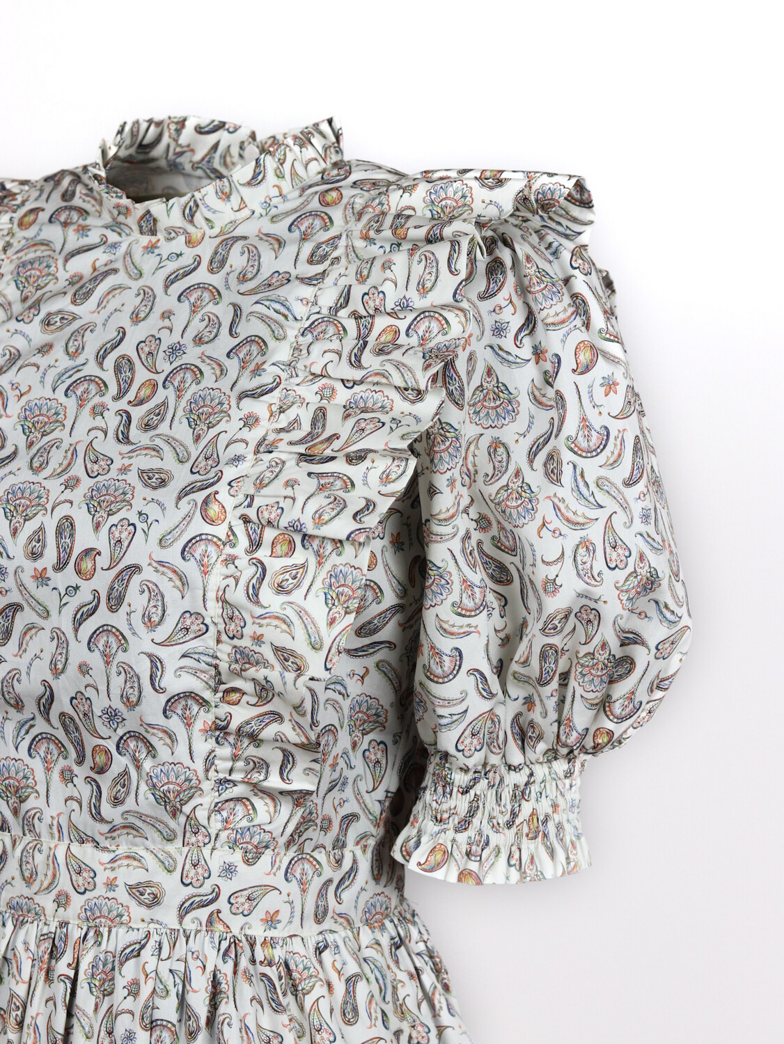 Organic Cotton Paisley Dress