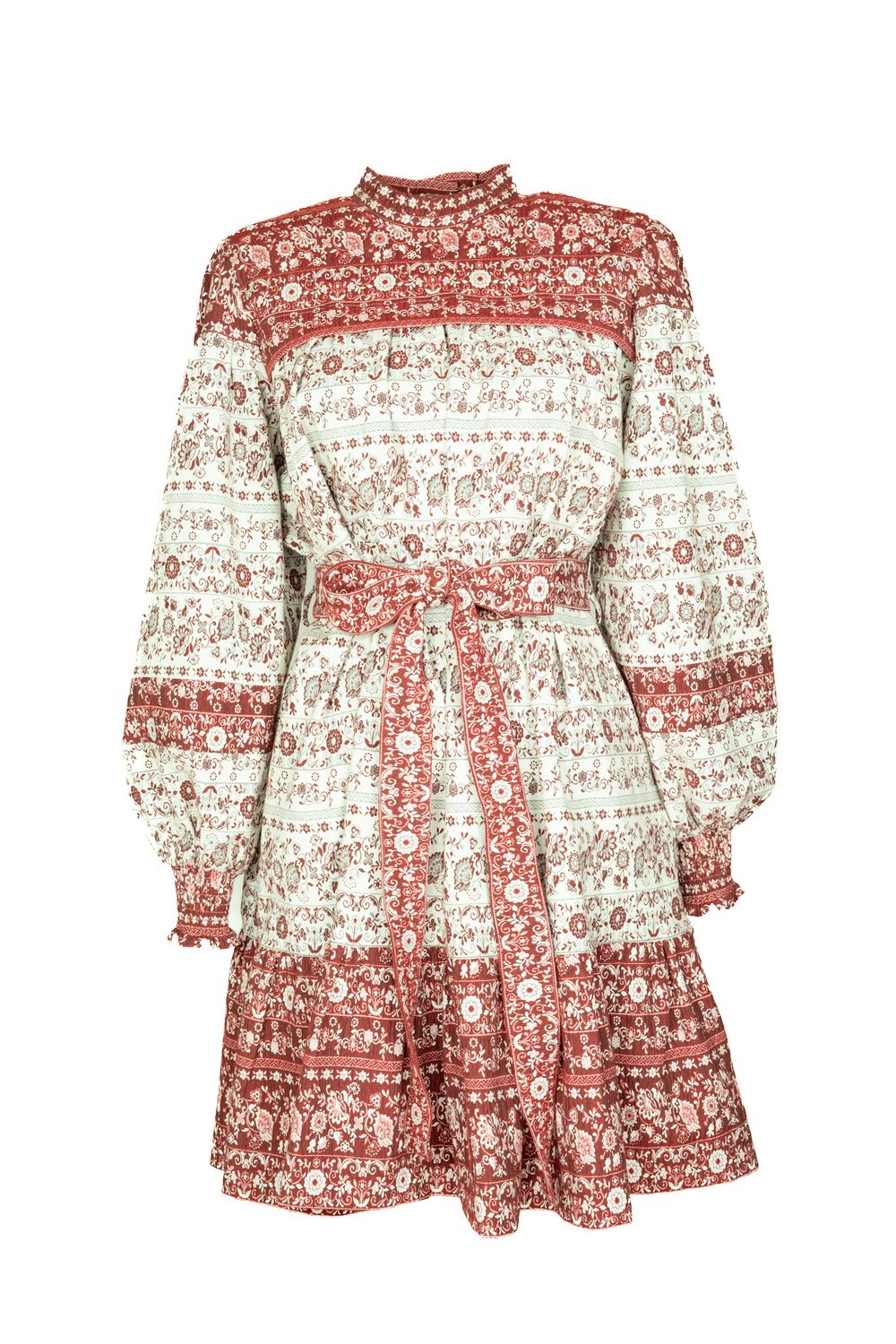 Jacquard Mini Dress