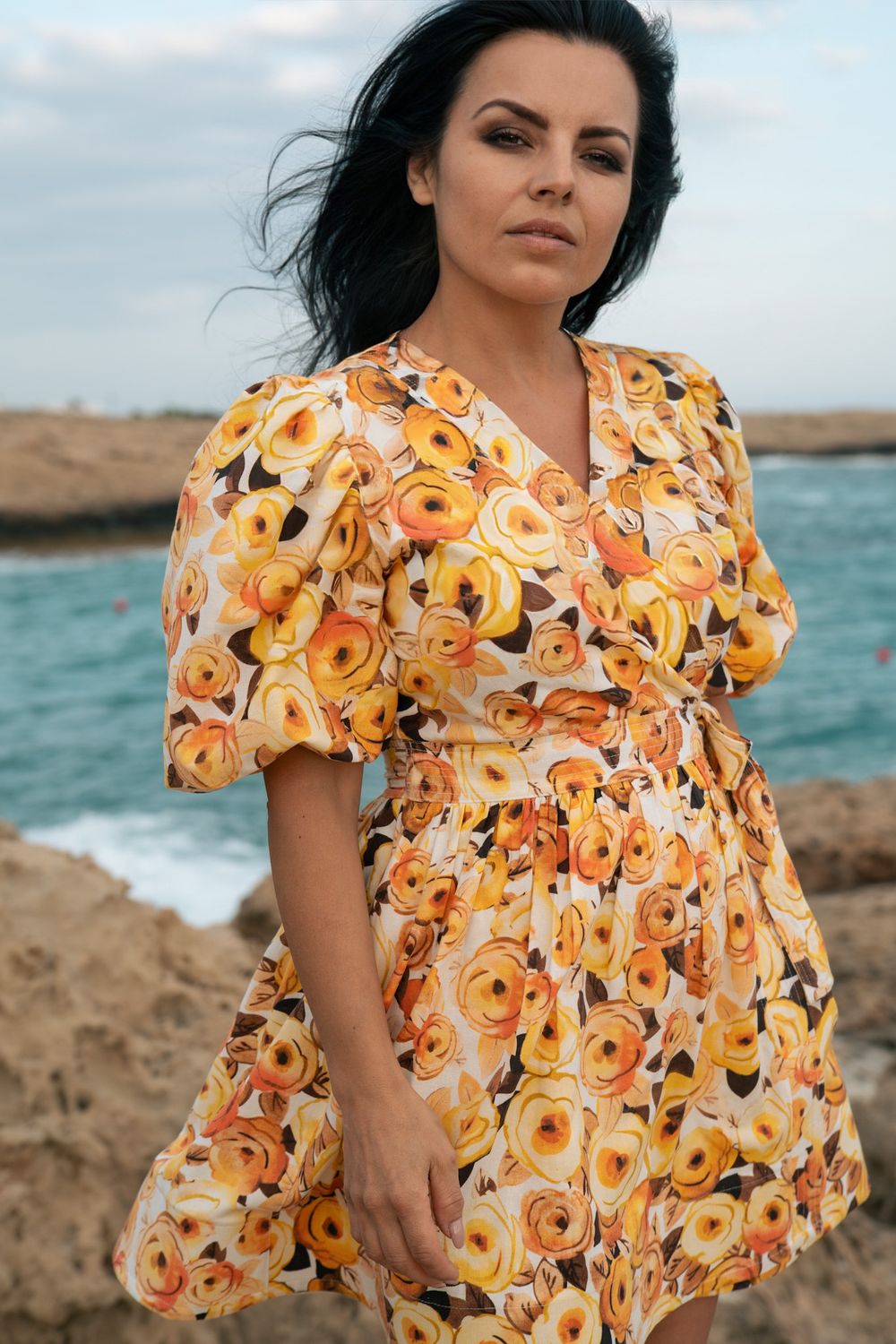 Litha Wrap Summer Dress