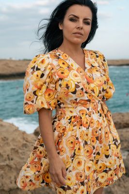 Litha Wrap Summer Dress