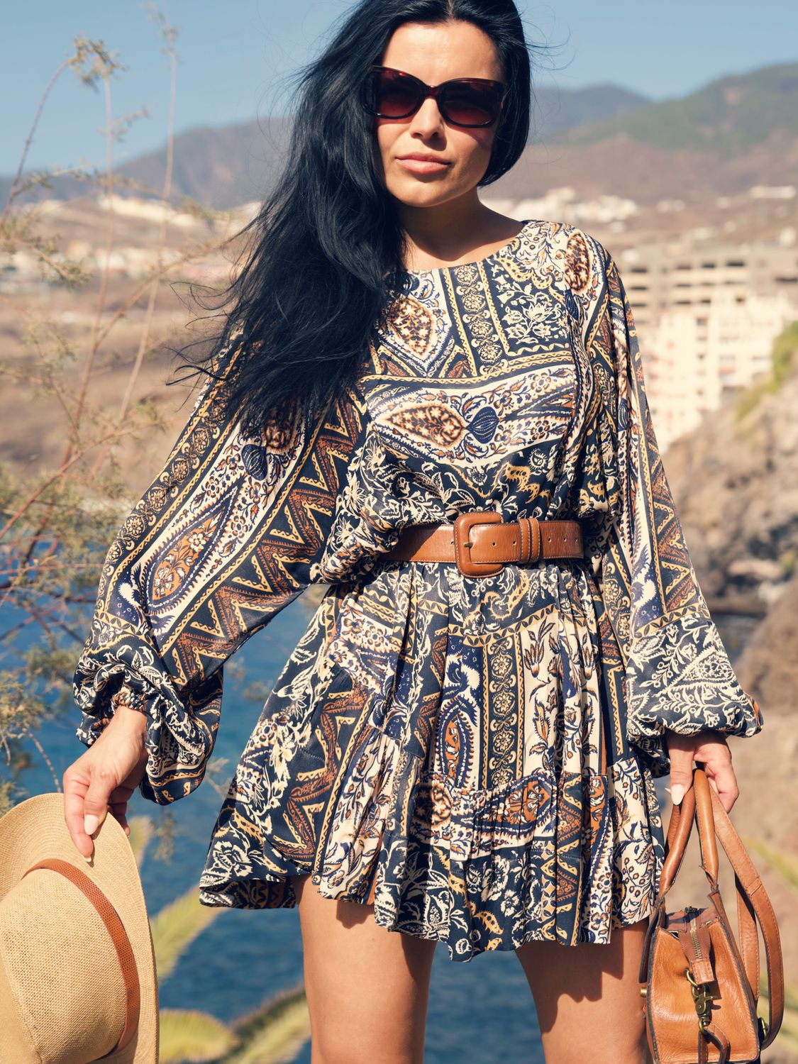 Viscose Smocked Dress