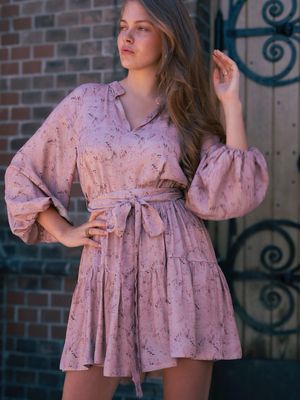 Viscose Smocked Dress