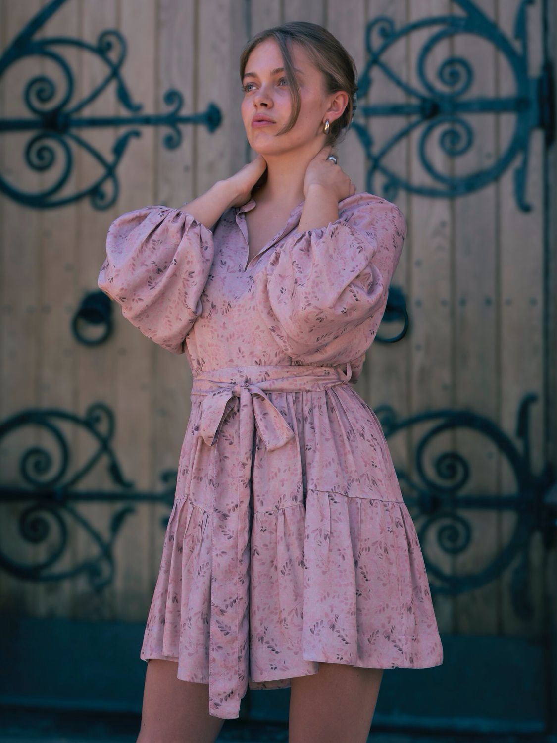 Viscose Smocked Dress