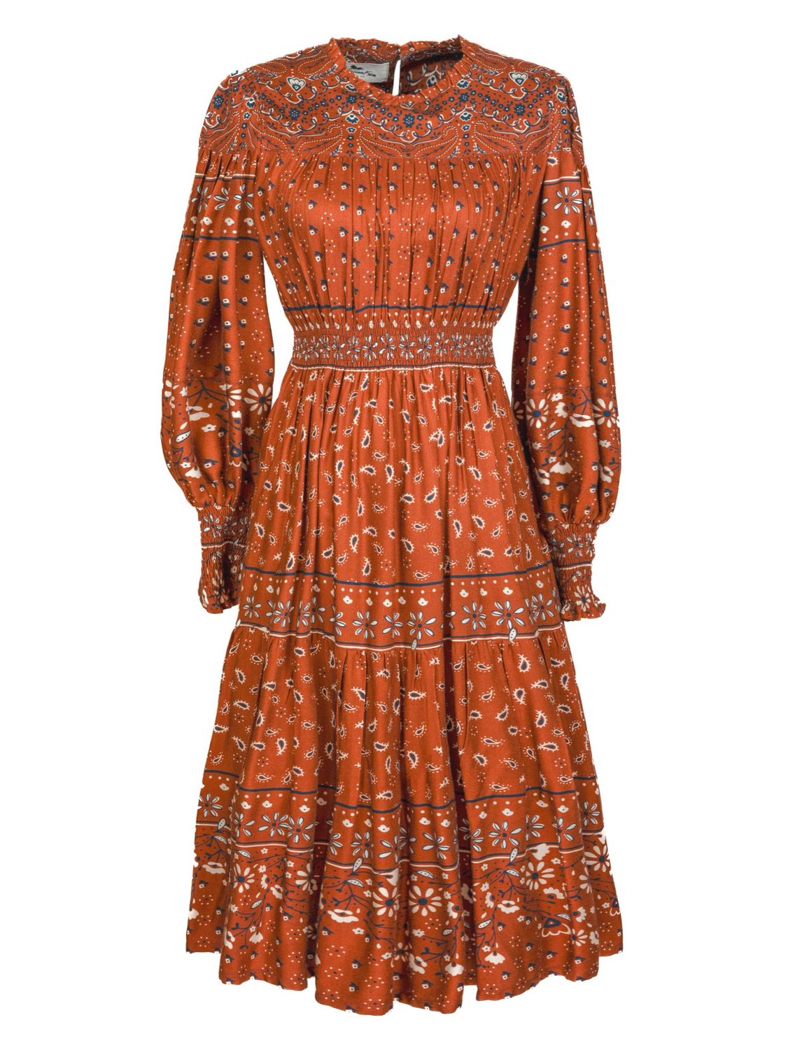 Viscose Midi Dress