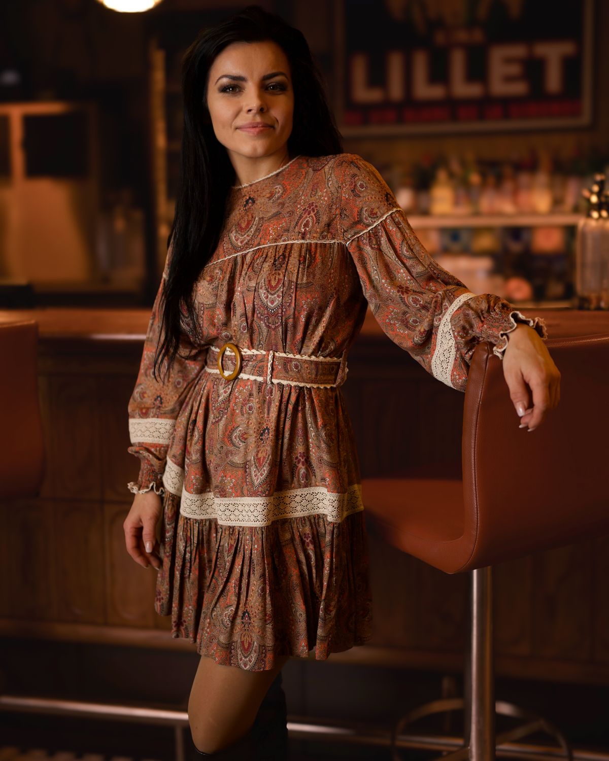 Ecovero  Viscose Mini Dress