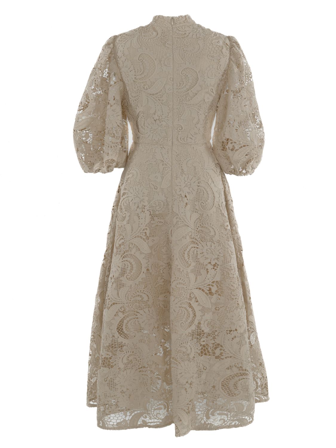 Lace Maxi  Dress Sand