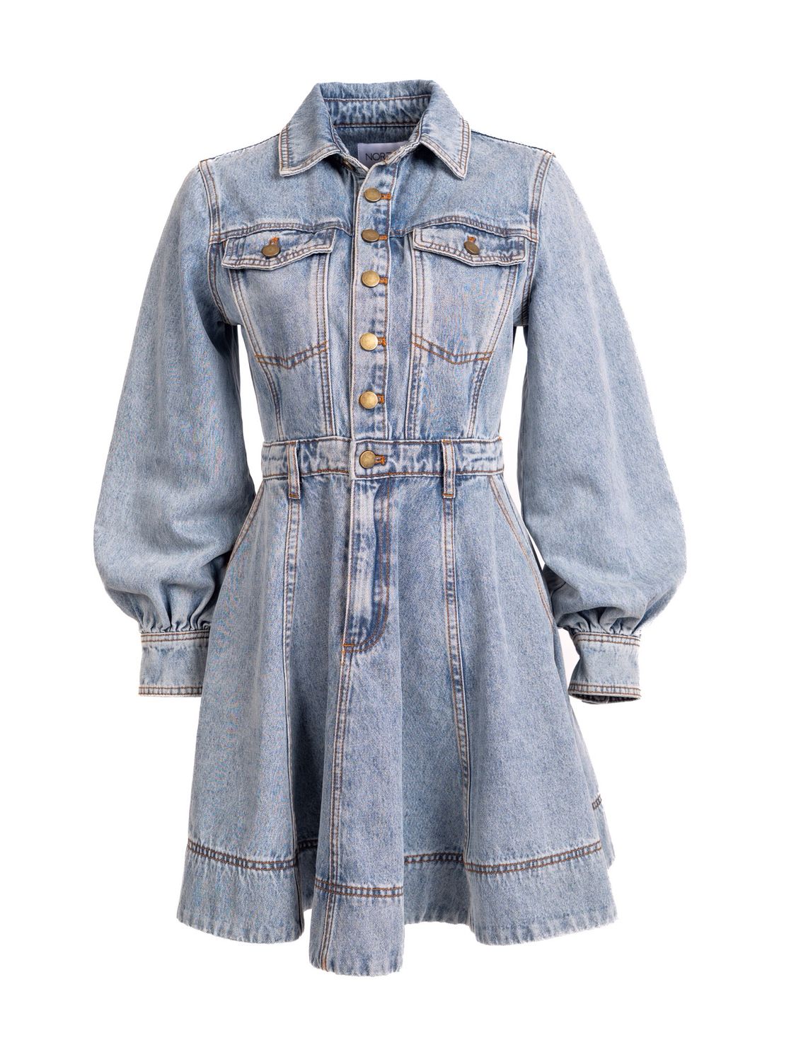Mini Denim Shirtdress