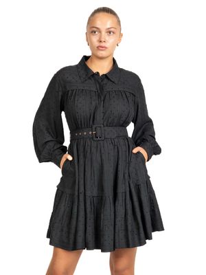 Rose Noir Mini Dress