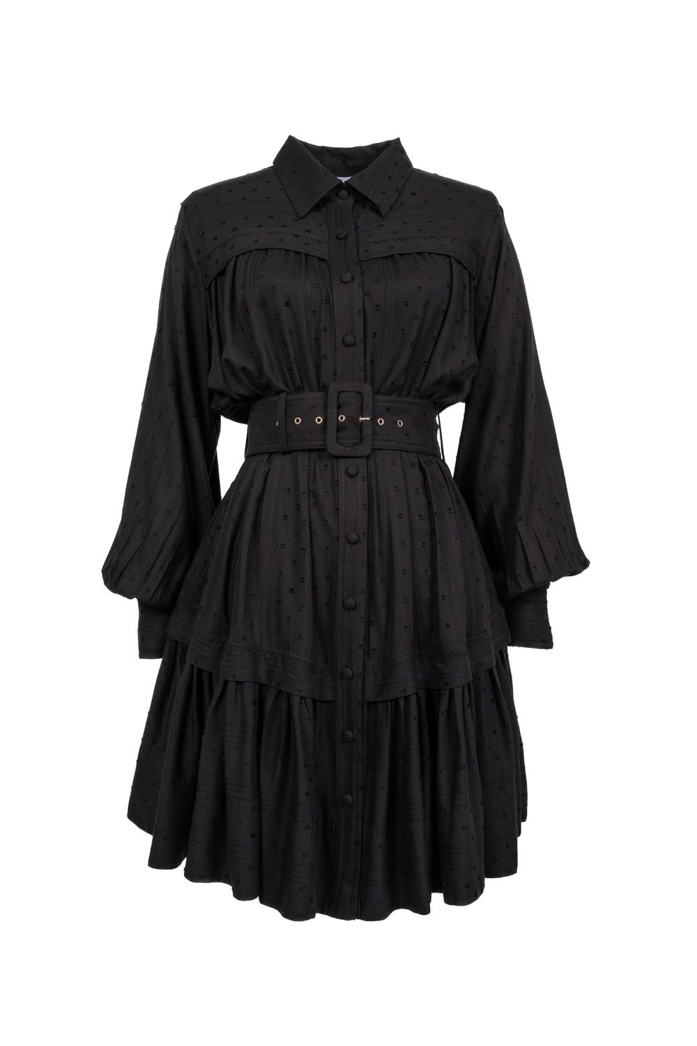 Rosé-Noir Mini Dress