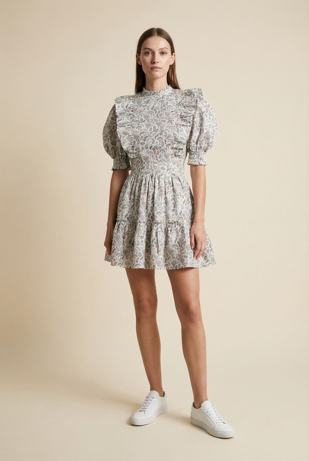 Organic Cotton Paisley Dress
