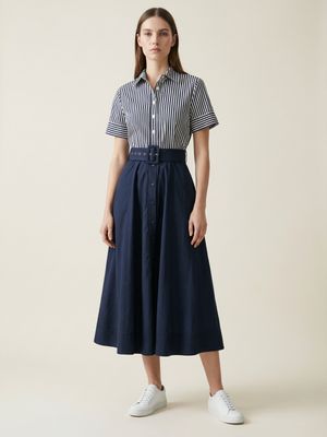 Cotton Shirtdress