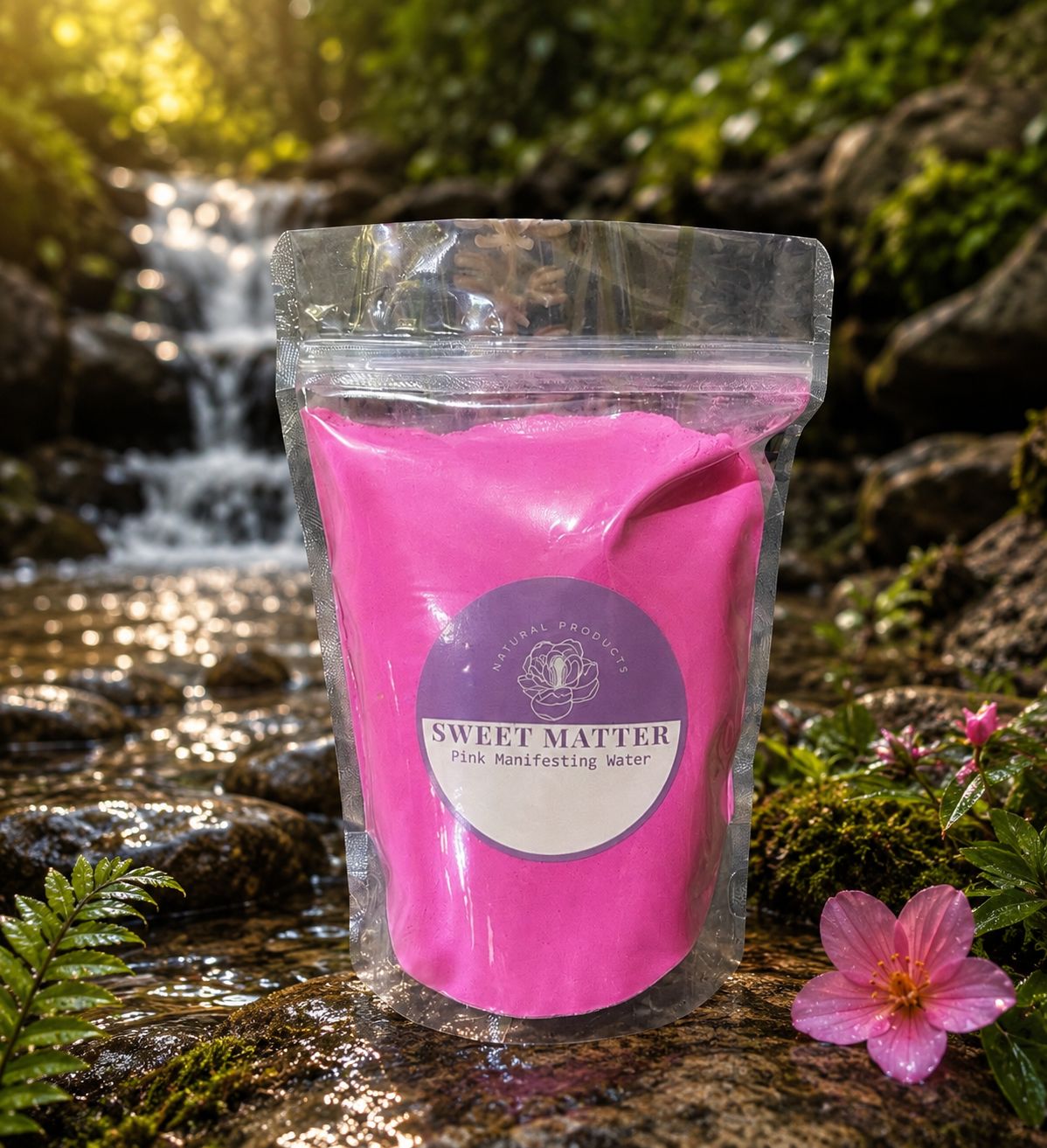 Pink Manifesting Water