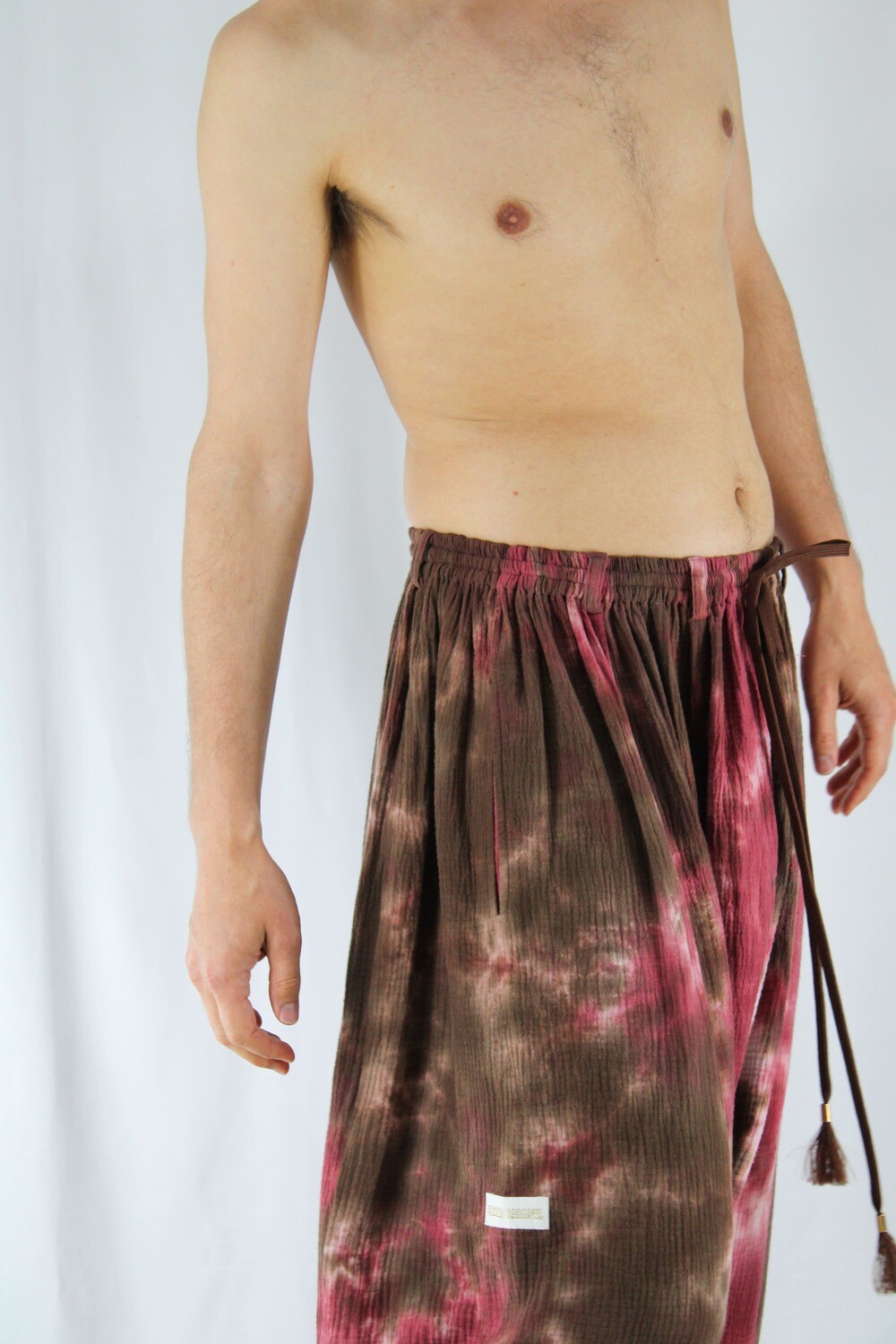 TIE DYE PANTS PLUNDA / LILAC