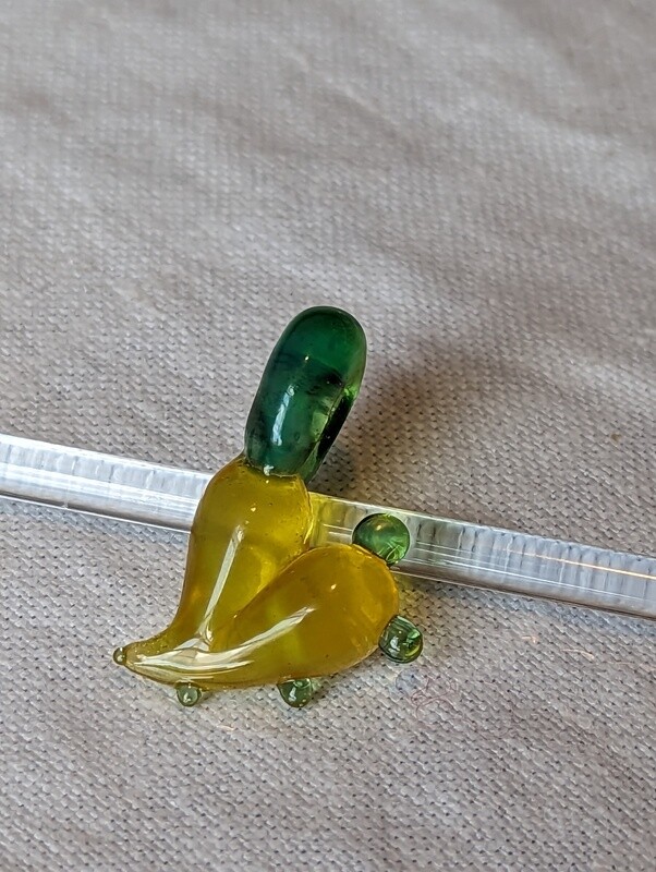 Yellow Opal Heart Pendant 1