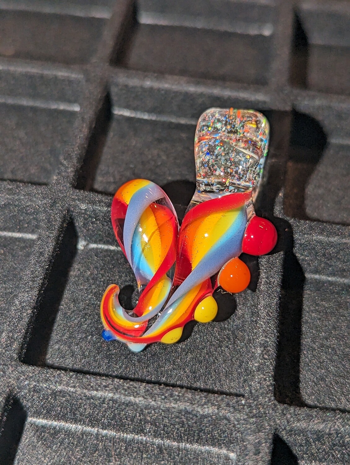 Rainbow Ribbon Love Heart 1