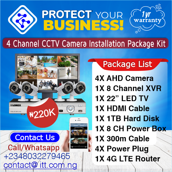 4 camera cctv price