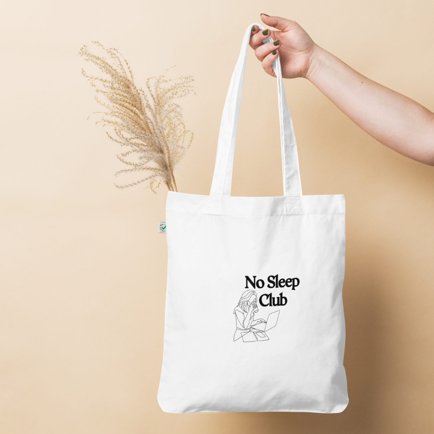 No Sleep Club Tote
