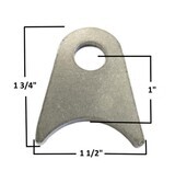 Radius Tab 1/2 Hole