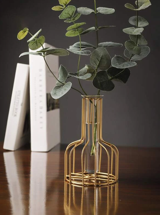 1pc Iron Flower Vase