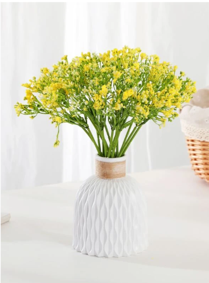 1pc 5.9inch Plastic Flower Vase
