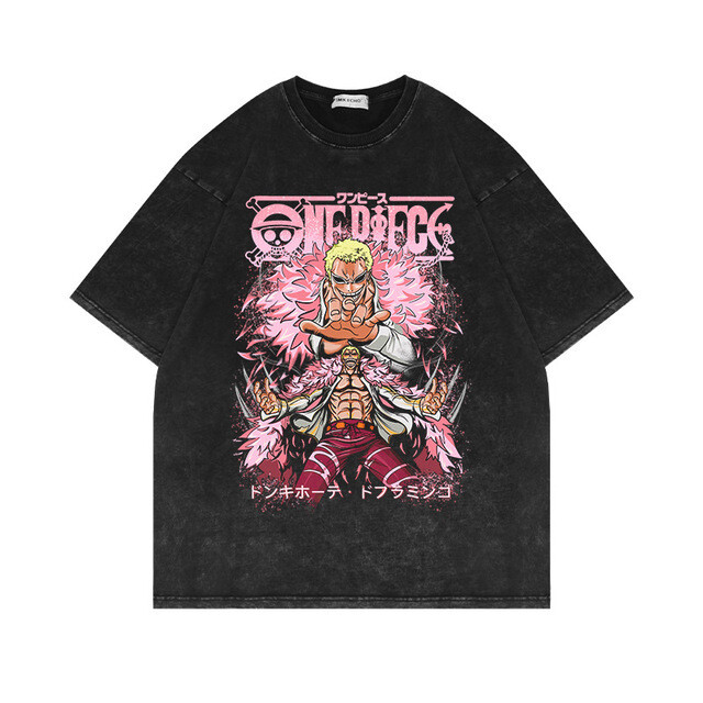 One Piece Anime Retro T- Shirt