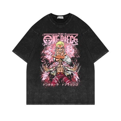 One Piece Anime Retro T- Shirt