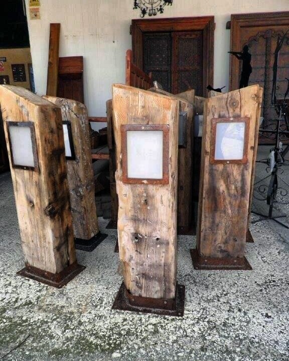 Farol durmiente rustico