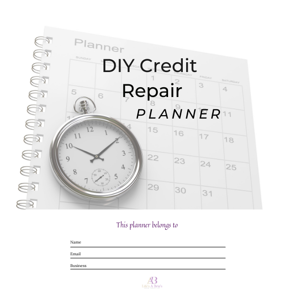 Credit Repair Planner