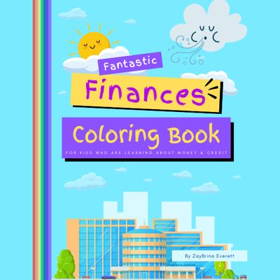 Kids Financial color book