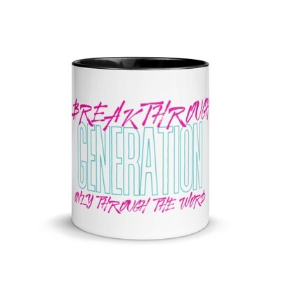 Breakthrough coffee mug