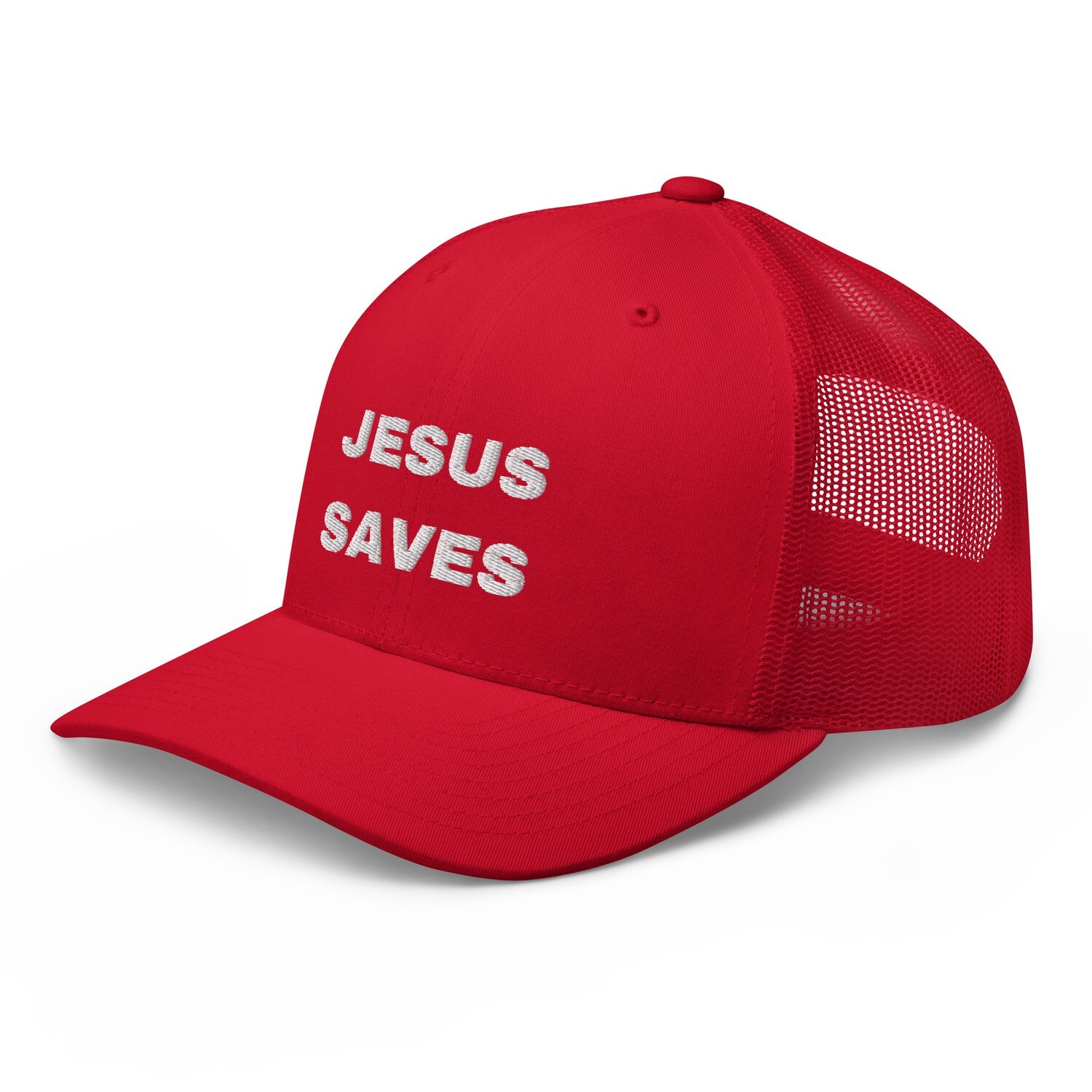 Jesus Saves trucker hat