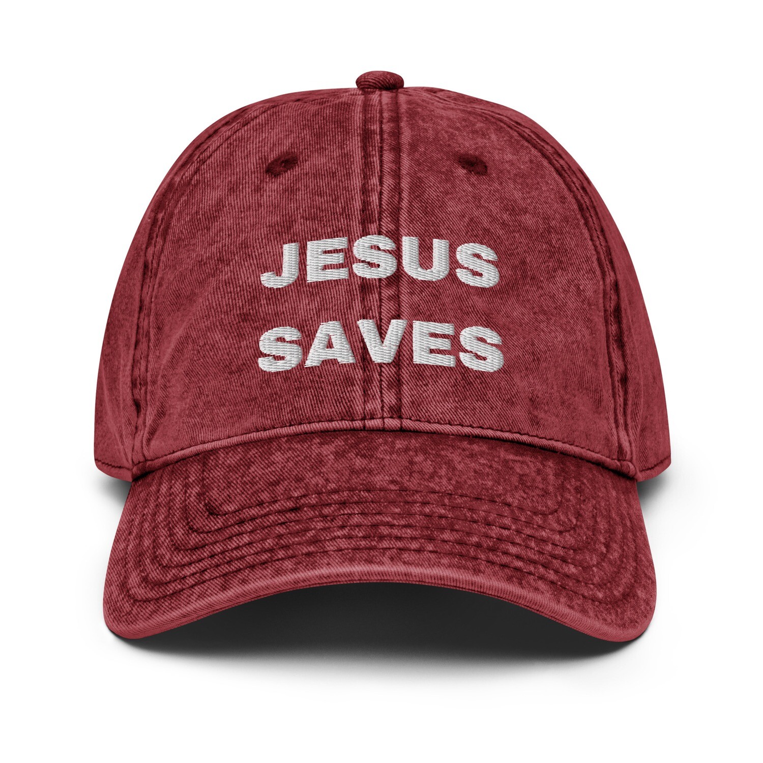 Jesus Saves vintage cap