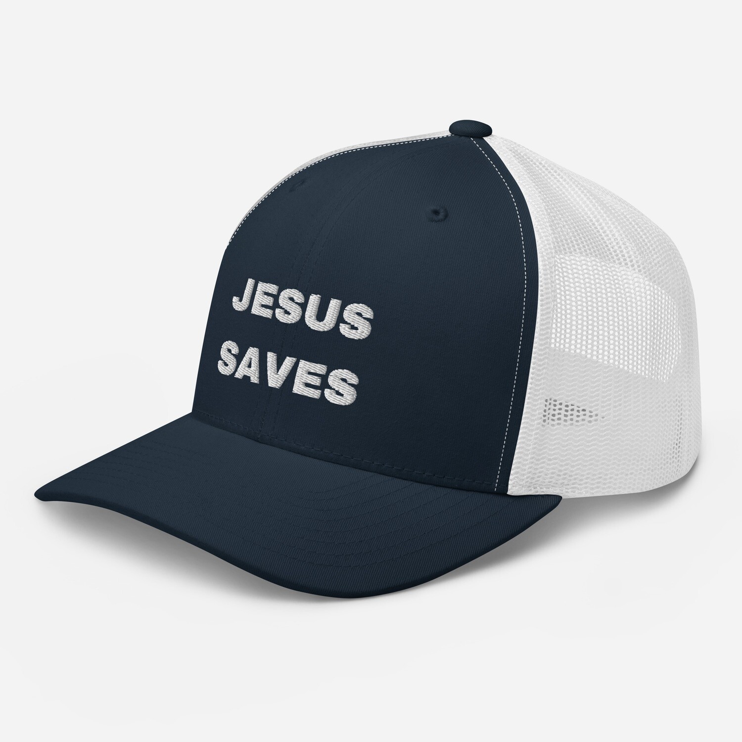 Jesus Saves trucker hat