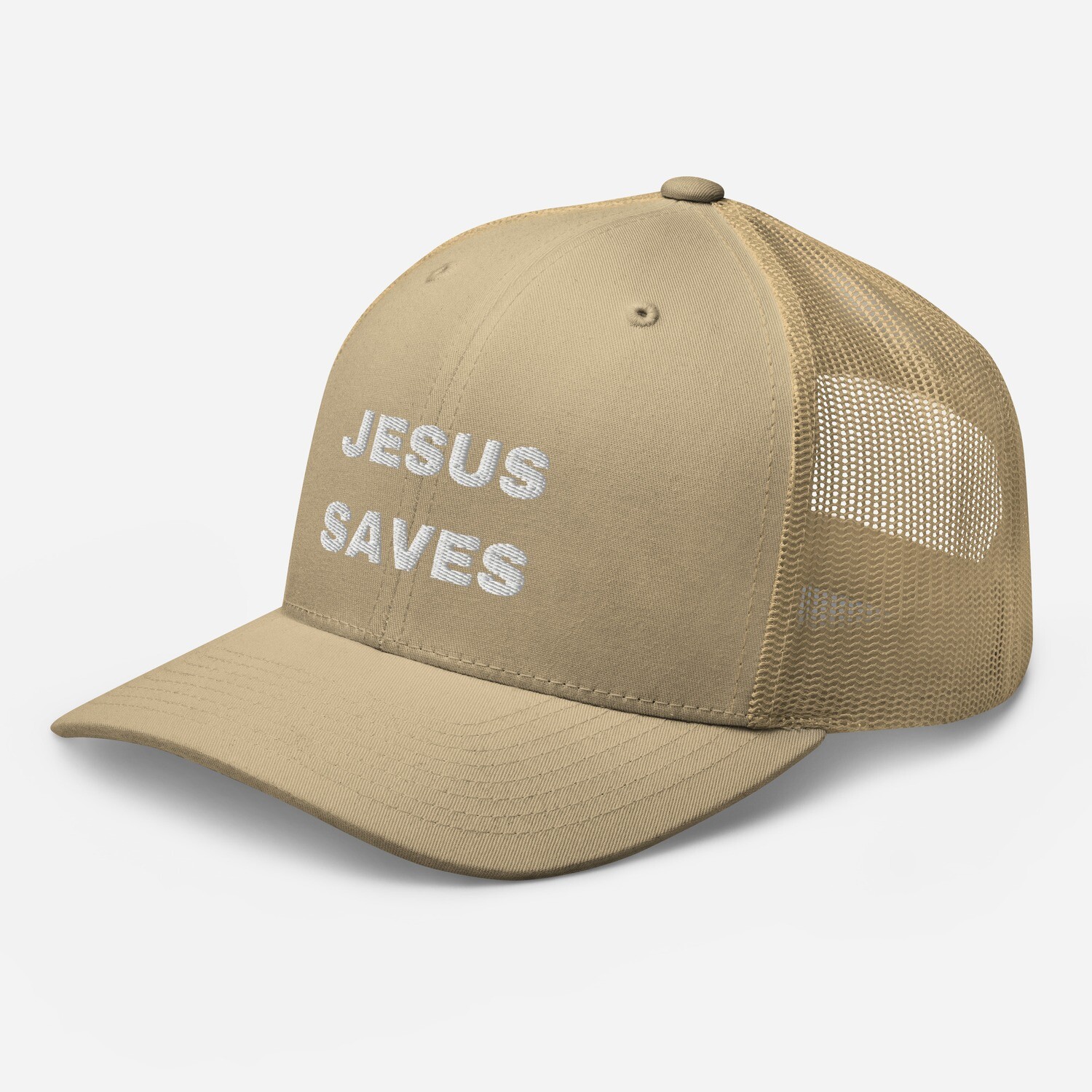 Jesus Saves trucker hat