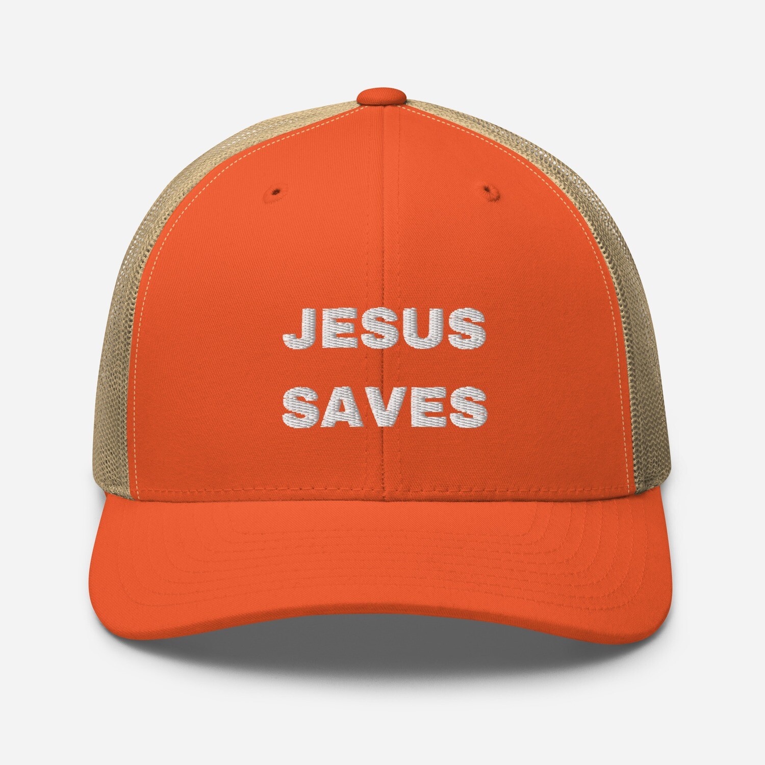 Jesus Saves trucker hat