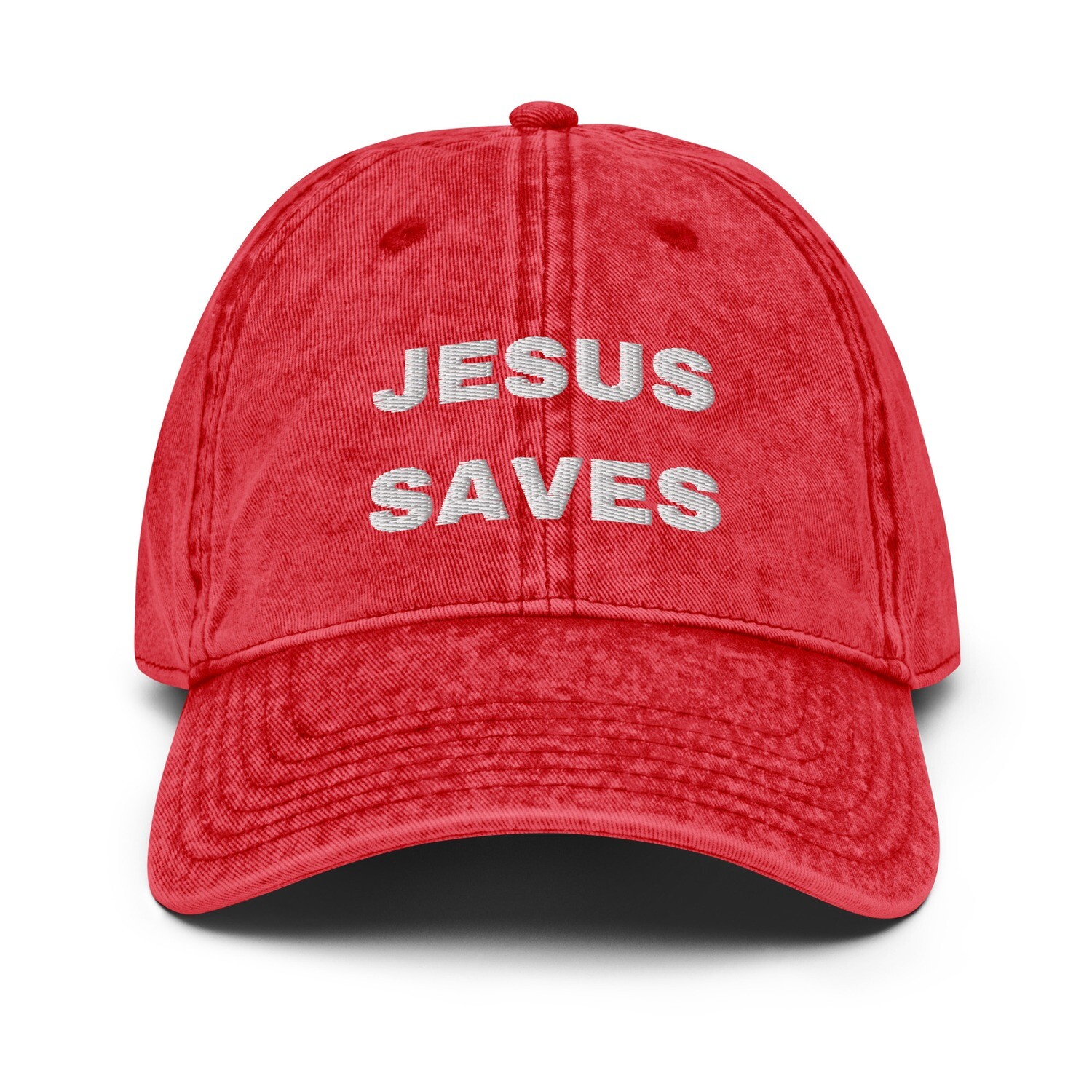 Jesus Saves vintage cap