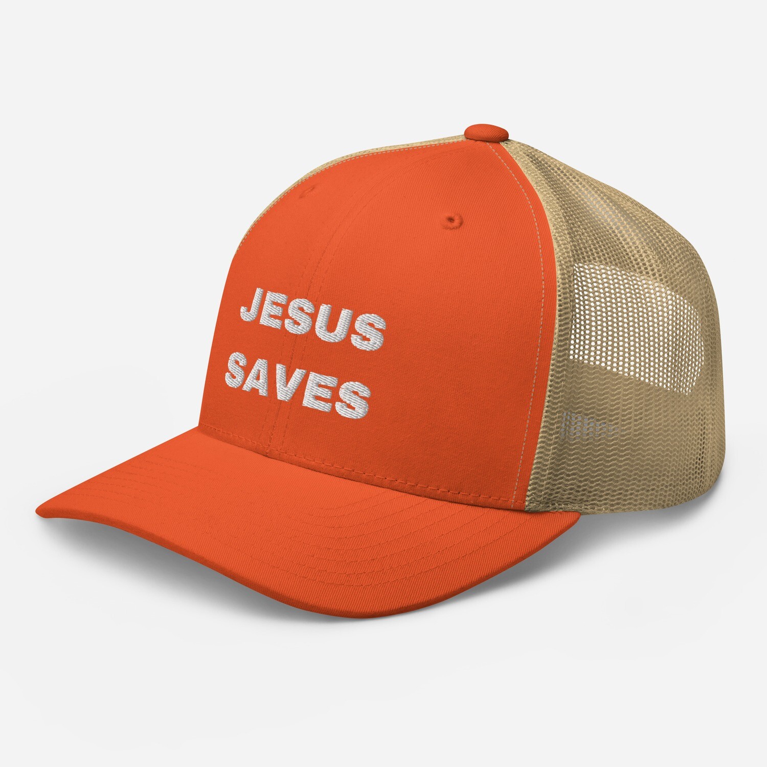 Jesus Saves trucker hat