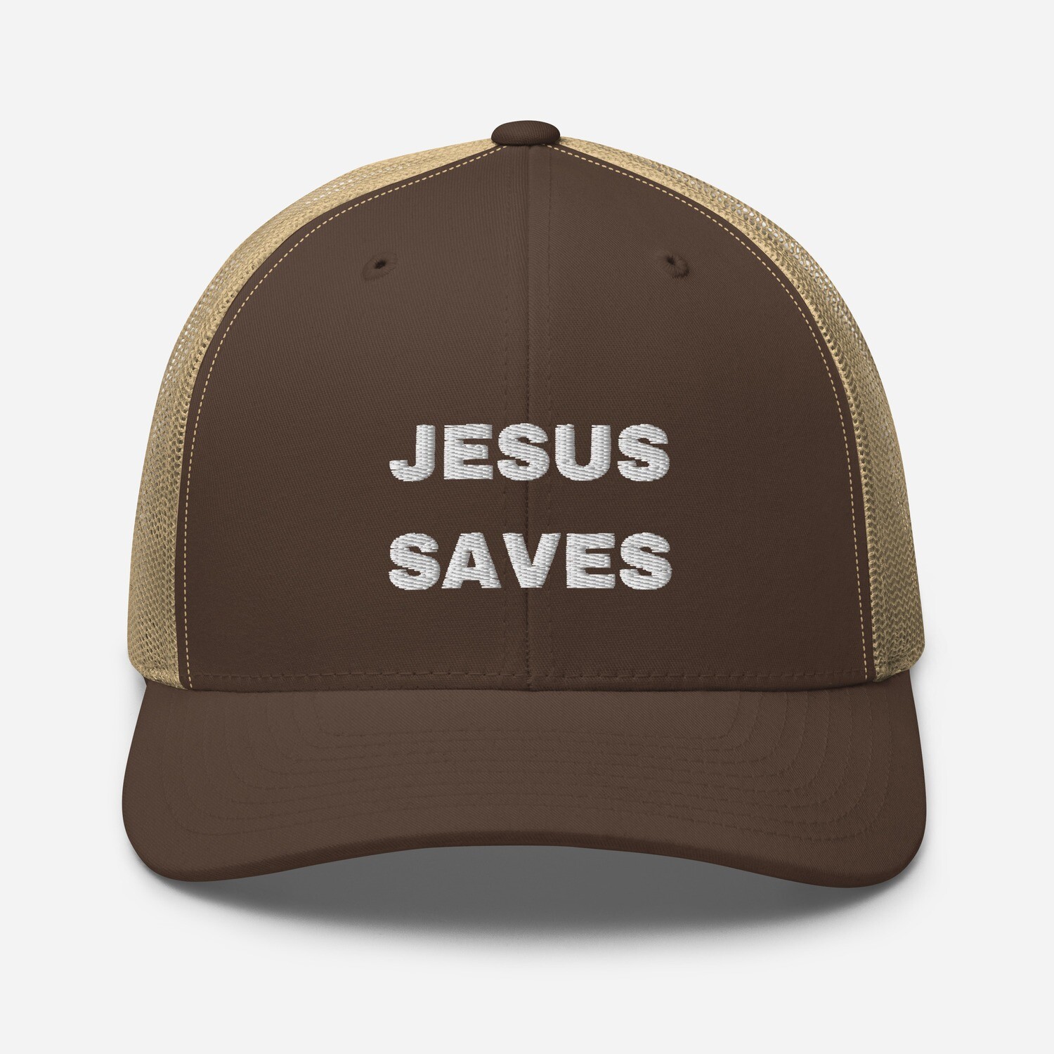 Jesus Saves trucker hat