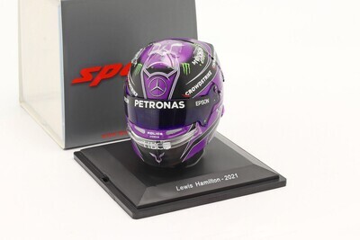 Lewis Hamilton 2021 Spark Helmet