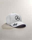 Hamilton Mercedes White Cap